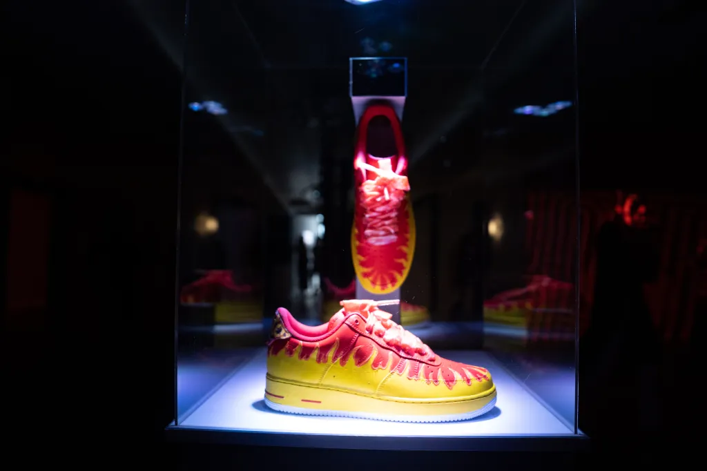 Custom Cheetos sneakers