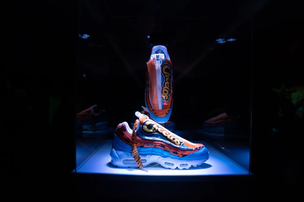 Cheetos sneaker design